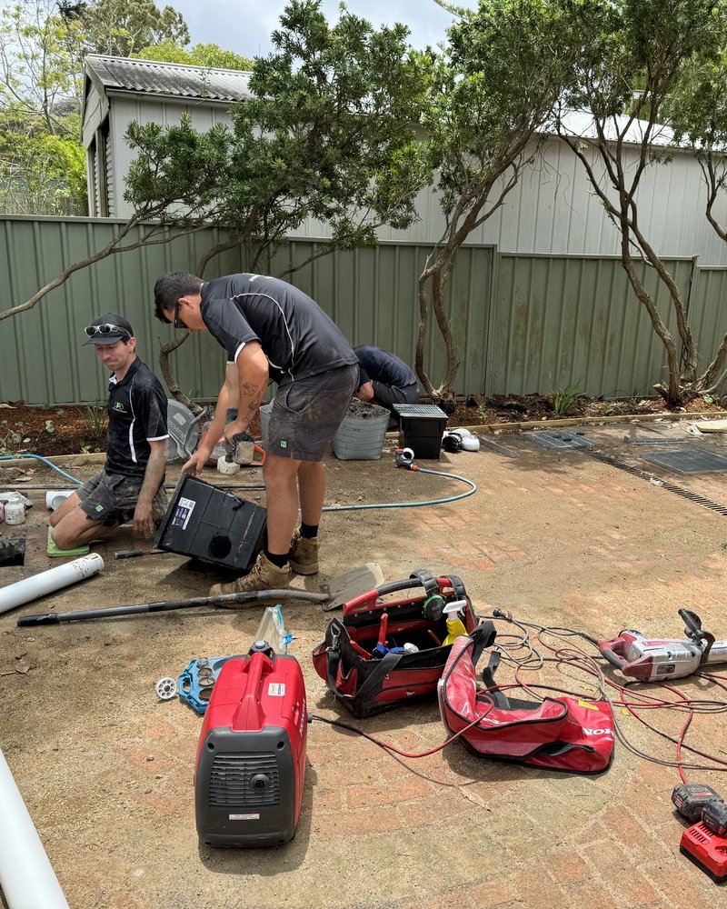The Crew On Site — Dynamic Plumbing & Drainage